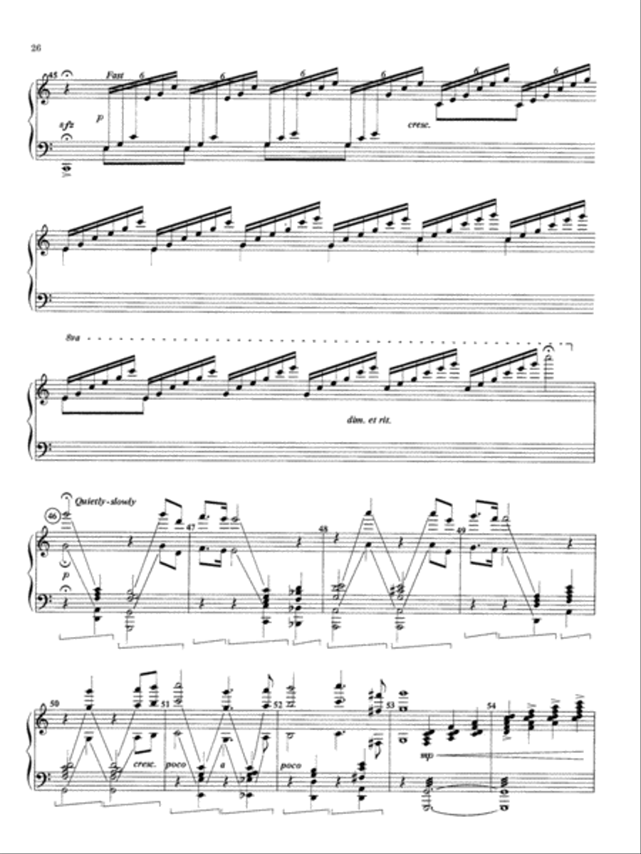 Concert Piano Solos Piano Solo scores gallery preview page 6