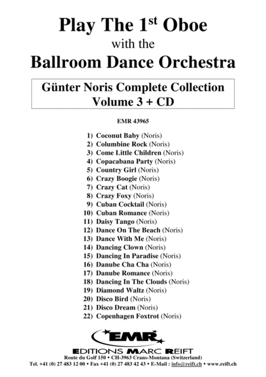 Play The 1st Oboe With The Ballroom Dance Orchestra Vol. 3 image number null