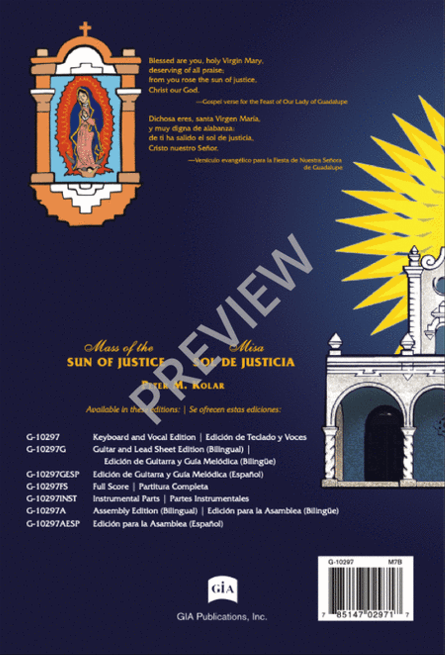 Mass of the Sun of Justice / Misa Sol de Justicia 4-Part scores gallery preview page 63