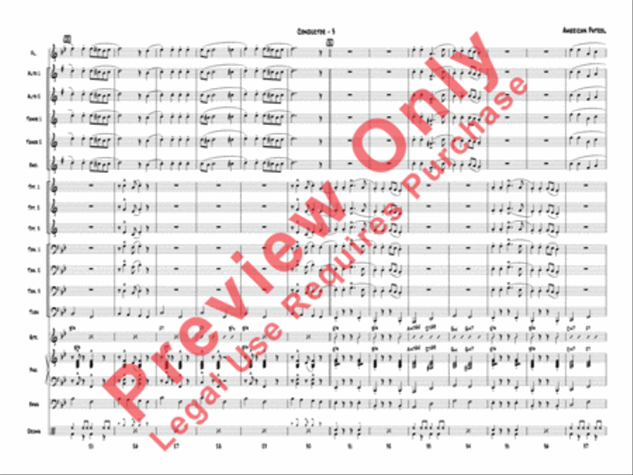 American Patrol Jazz Ensemble scores gallery preview page 6
