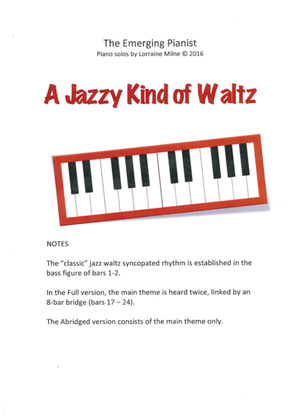 A Jazzy Kind of Waltz