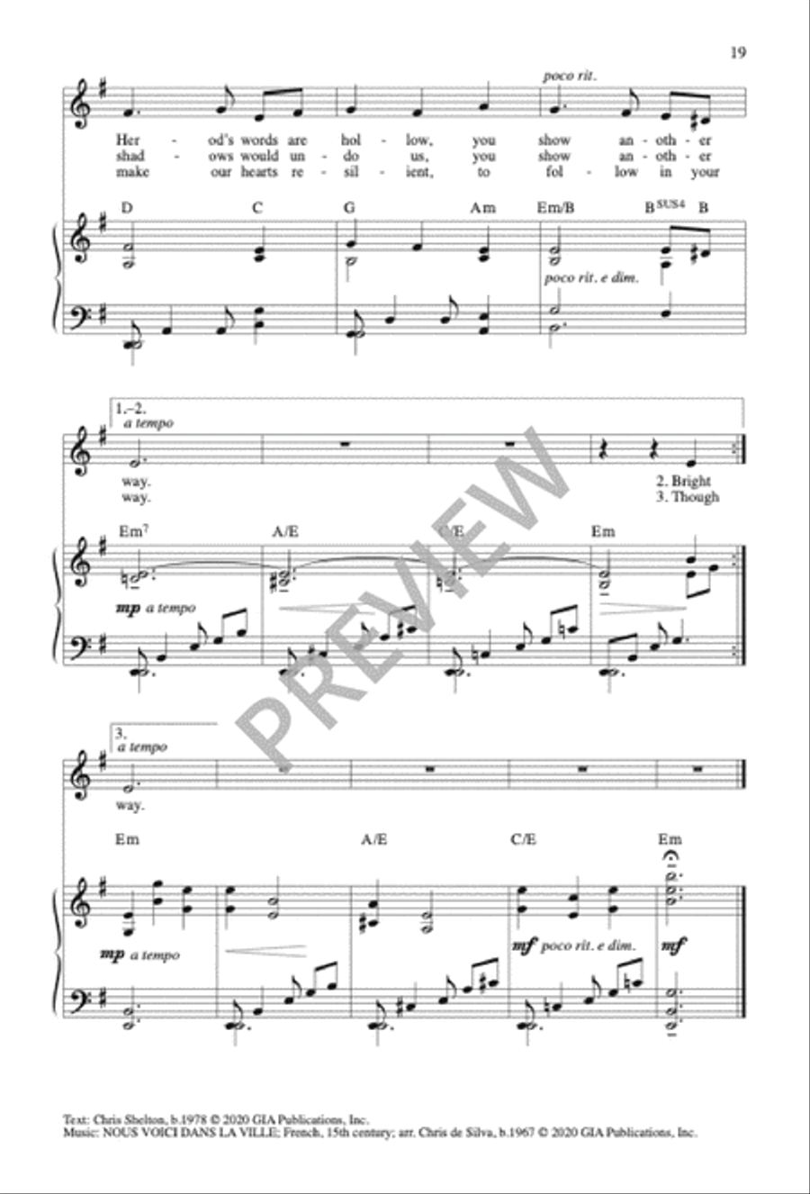 Sing No Empty Alleluias Sacred scores gallery preview page 18