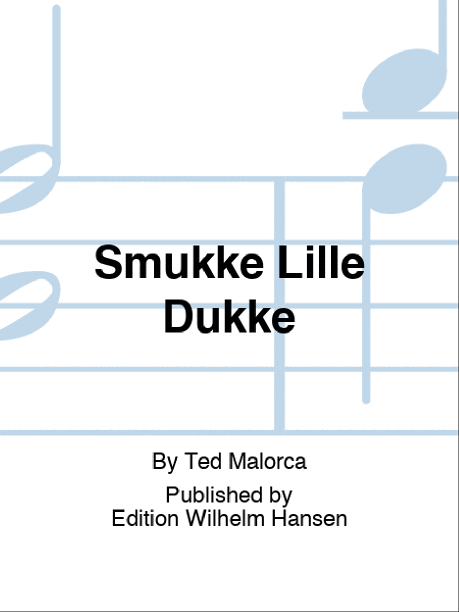 Smukke Lille Dukke Orchestra scores gallery preview page 1