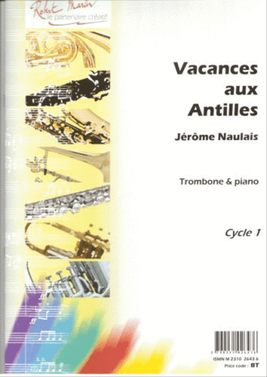 Vacances aux antilles Vacances aux antilles Piano Accompaniment scores gallery preview page 1