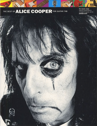 Book cover for Best Of Alice Cooper Guitar Tab
