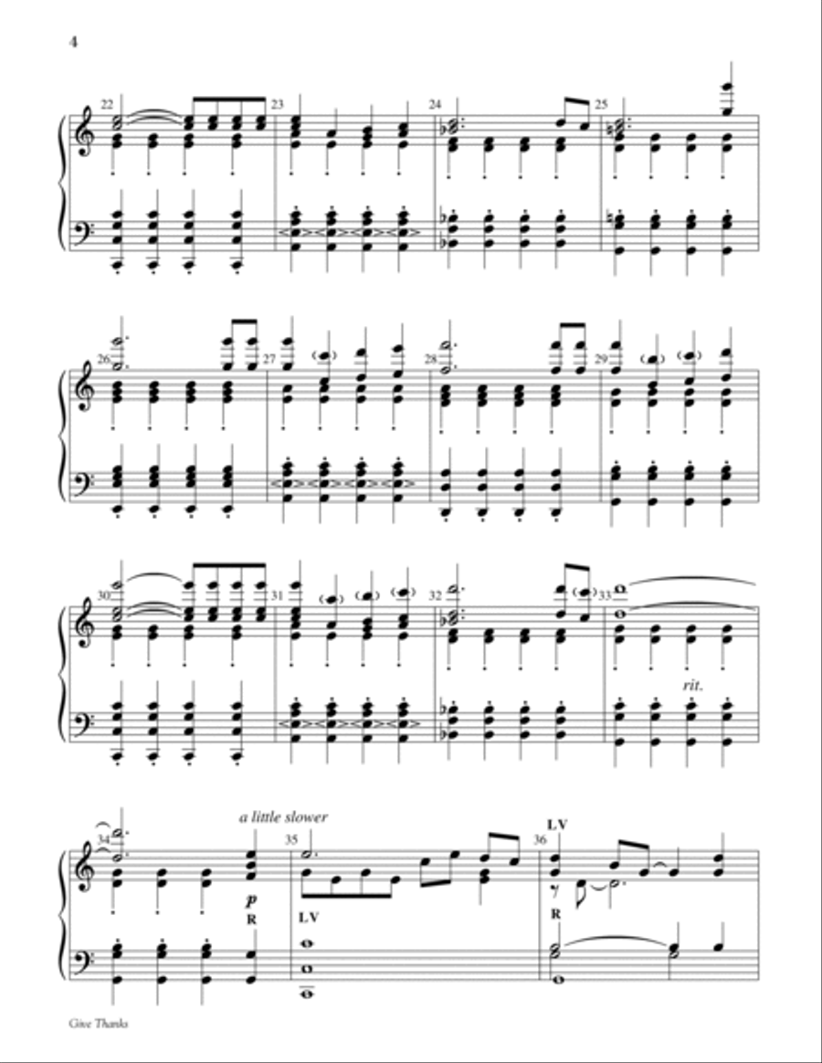 Give Thanks Handbell Choir scores gallery preview page 4