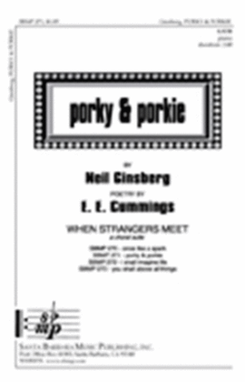 Book cover for porky & porkie - SATB Octavo