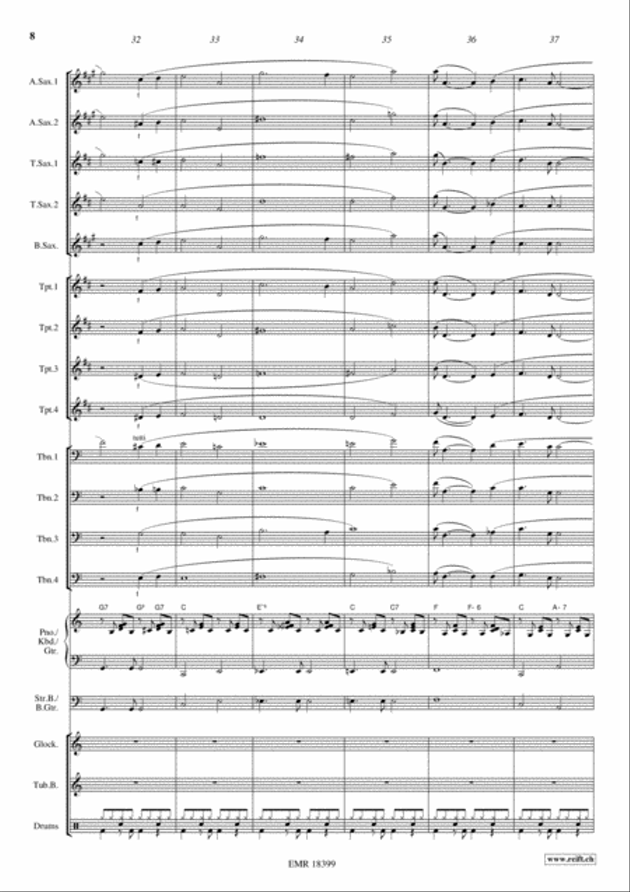 Christmas At Home Big Band scores gallery preview page 9