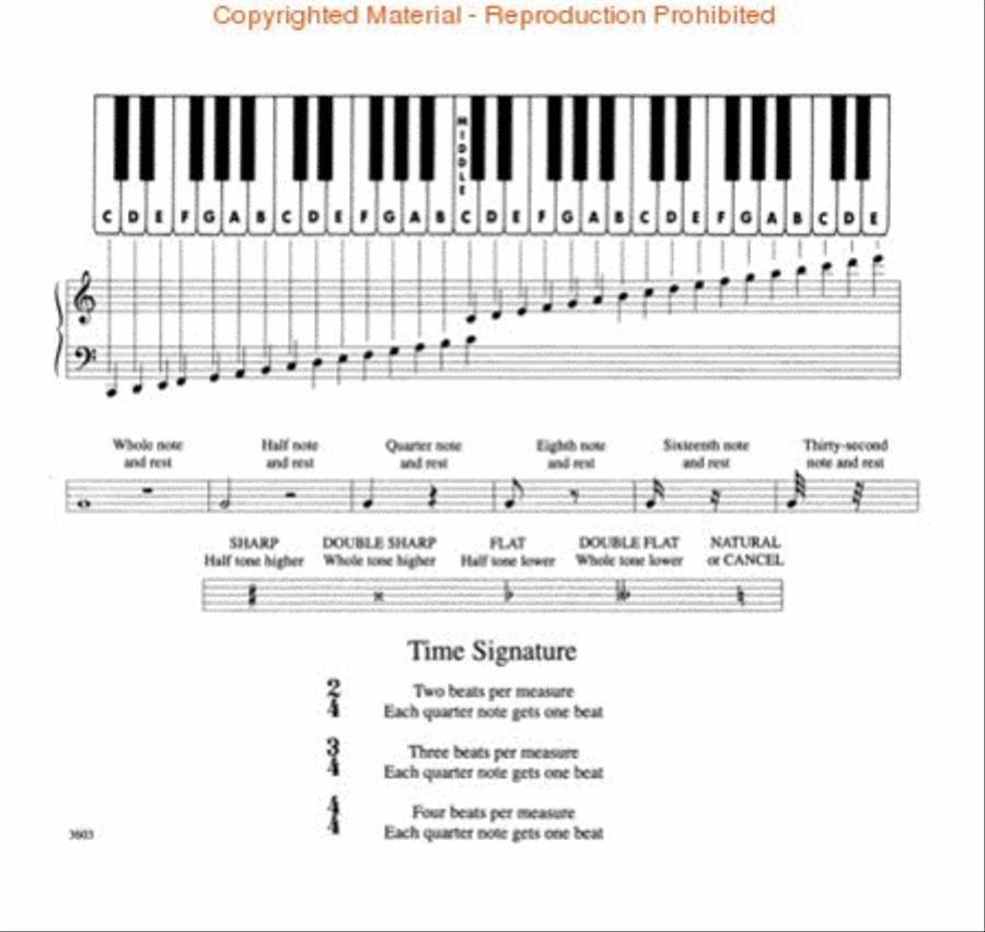 Peters' Blank Music Book (Blue) Choir scores gallery preview page 2