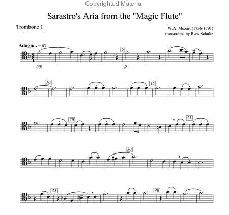 Sarastro's Aria from Magic Flute