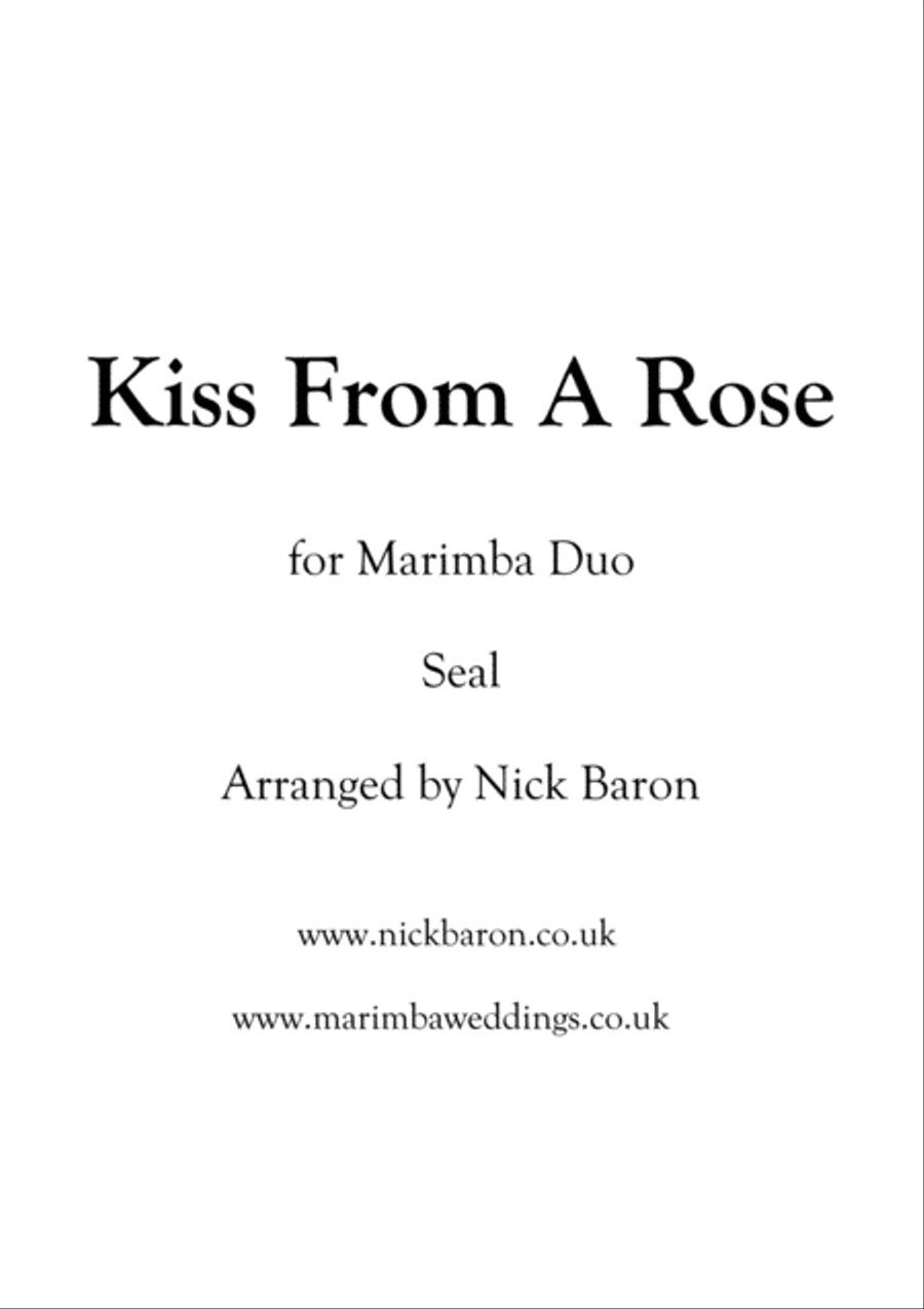 Kiss From A Rose image number null