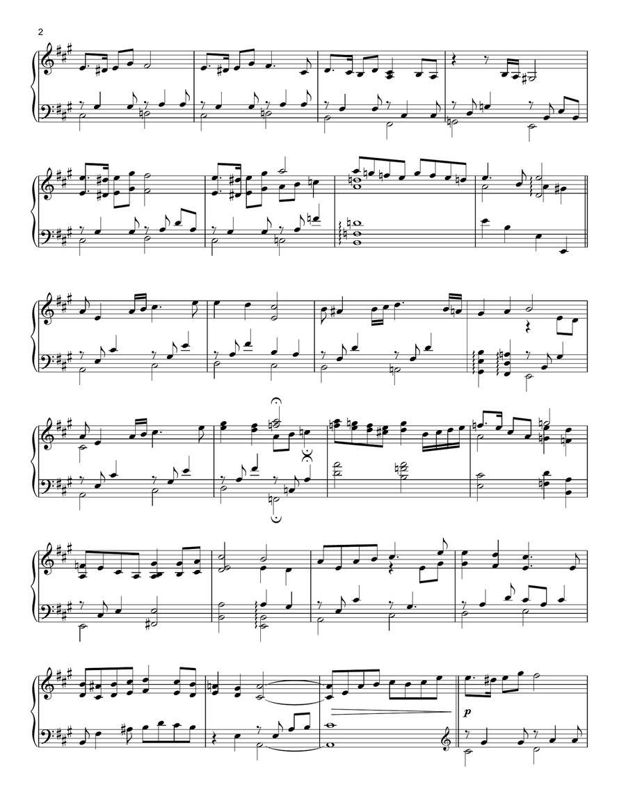 The Place Where Lost Things Go (from Mary Poppins Returns) Piano Solo scores gallery preview page 2