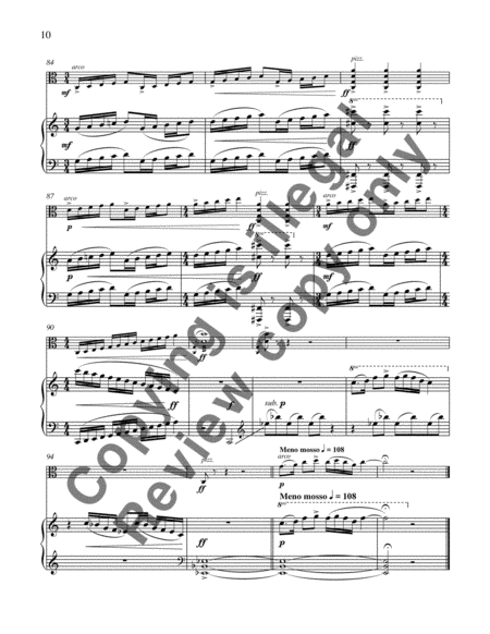 Short Pieces for Viola and Piano