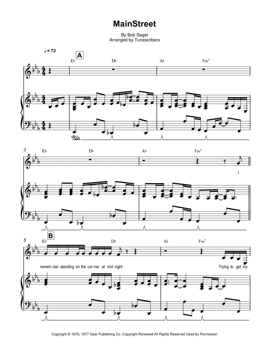 MainStreet Voice scores gallery preview page 1