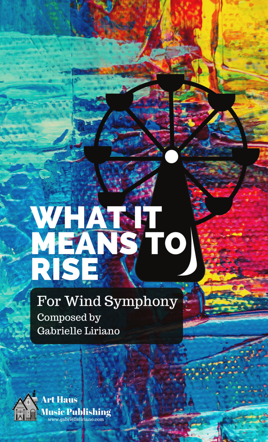 What it Means to Rise for Wind Symphony Concert Band scores gallery preview page 1