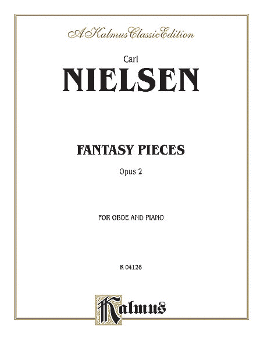 Fantasy Pieces, Op. 2 Oboe scores gallery preview page 1