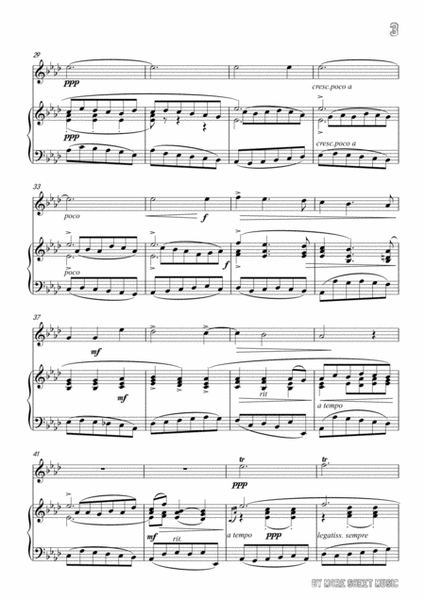 Bassani-Posate! Dormite! , for Violin and Piano image number null