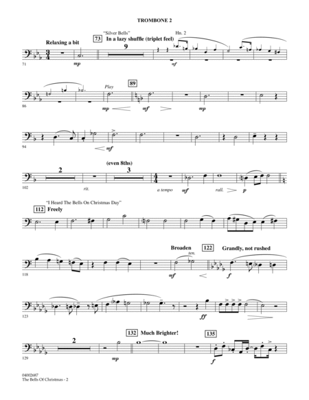 The Bells Of Christmas - Trombone 2