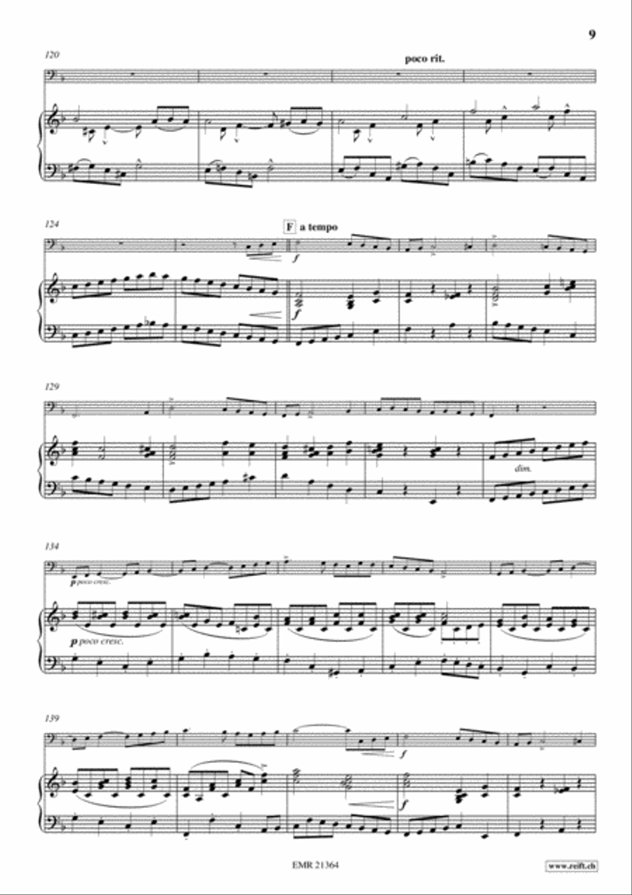 Concerto No. 4 Bass Trombone scores gallery preview page 9