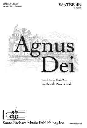 Book cover for Agnus Dei - SSATBB Octavo
