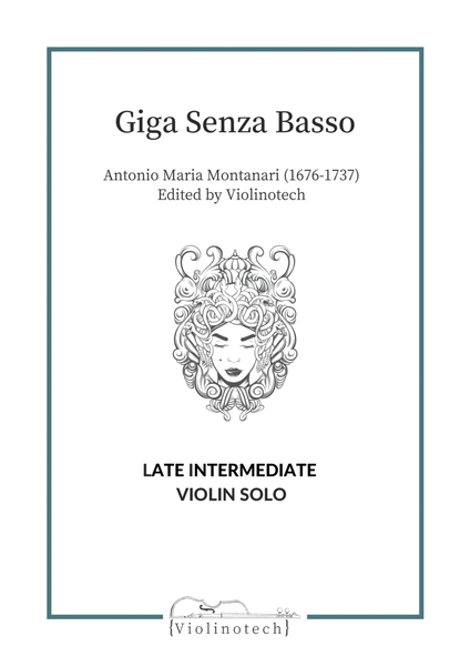 Giga Senza Basso - Montanari - Solo Violin
