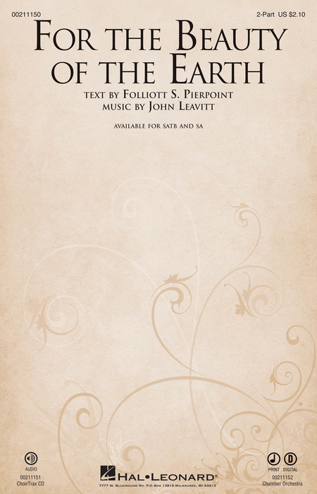 John Leavitt : For the Beauty of the Earth