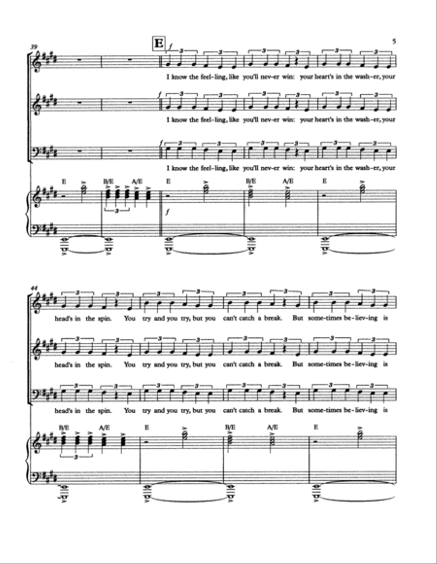 You Know It's About You 3-Part scores gallery preview page 5