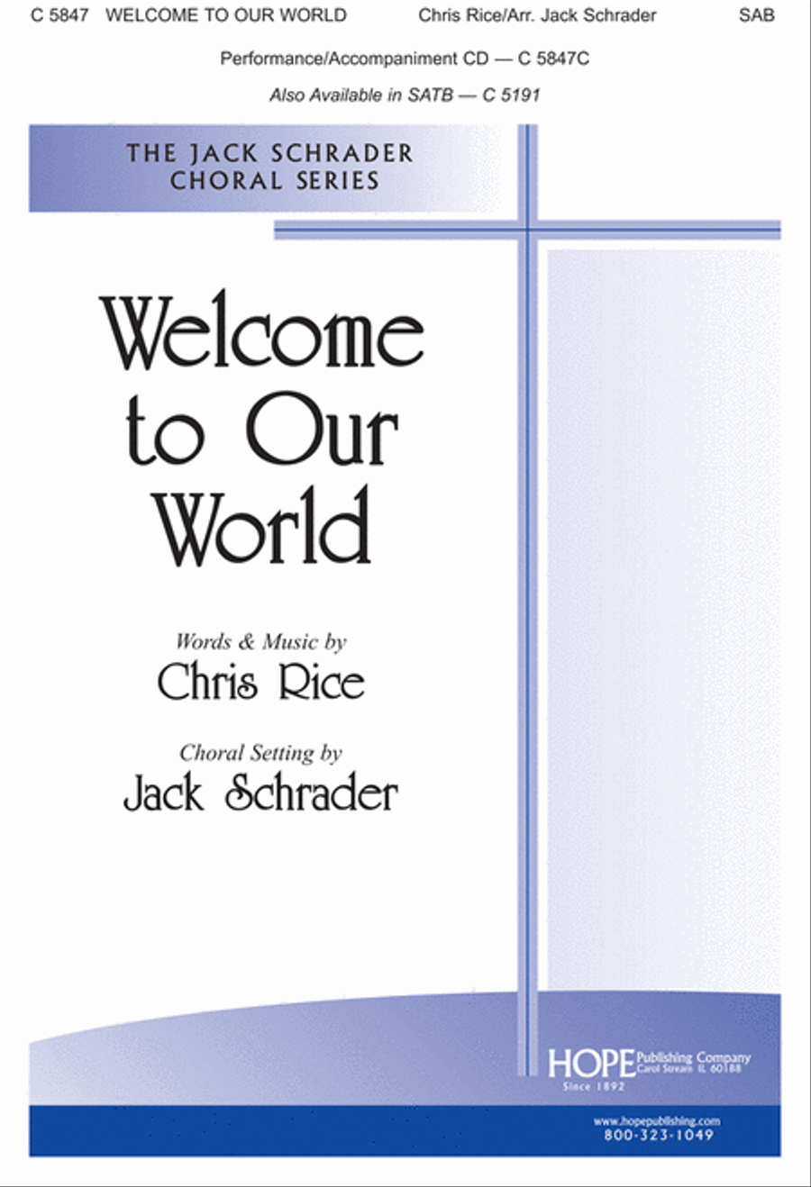 Welcome to Our World 3-Part scores gallery preview page 1