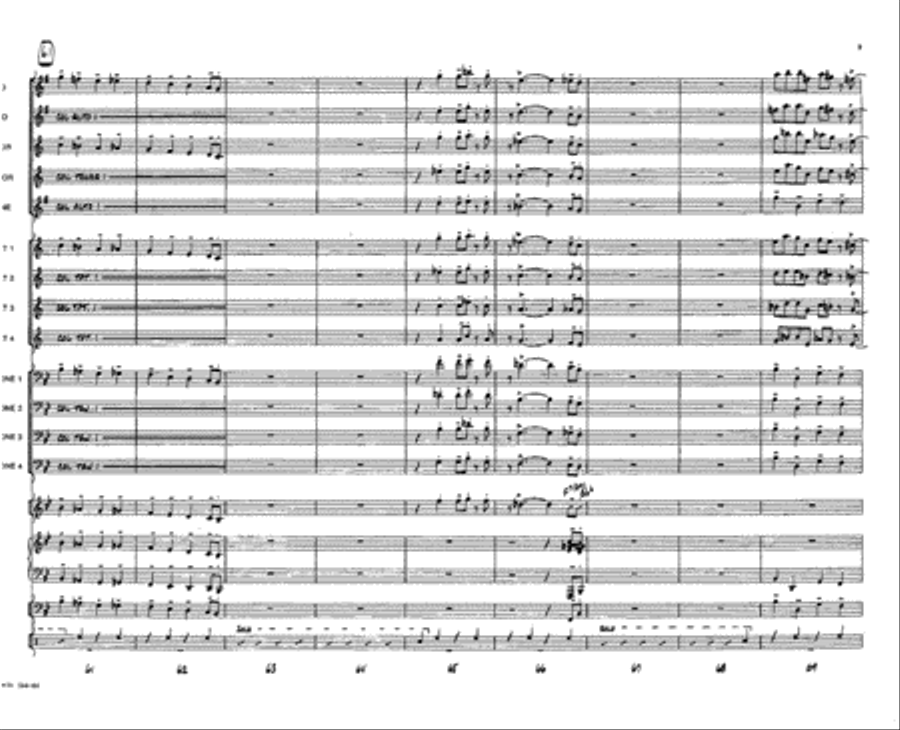 Kicks N' Licks Jazz Ensemble scores gallery preview page 10