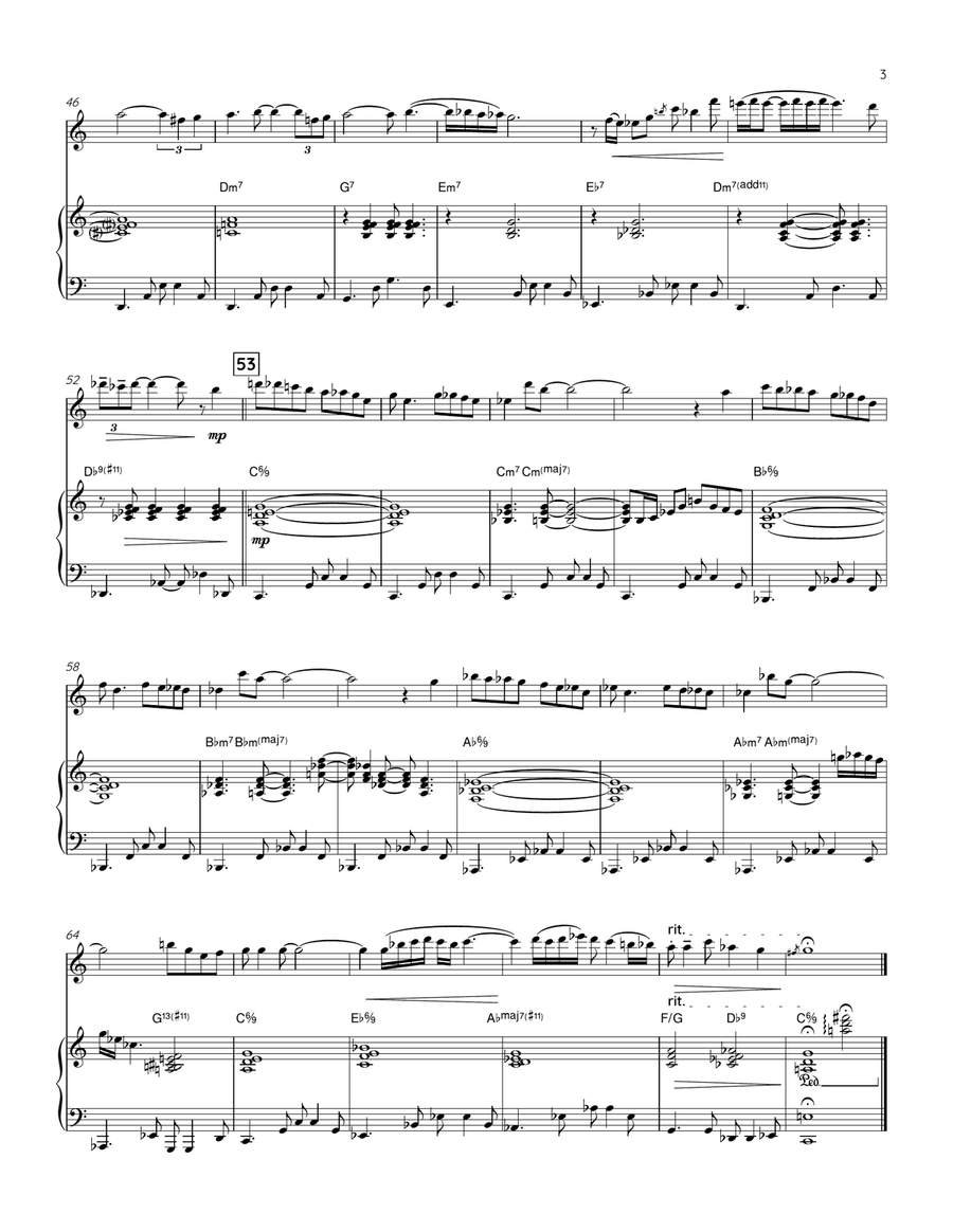 Midnight Sun Midnight Sun Flute scores gallery preview page 3