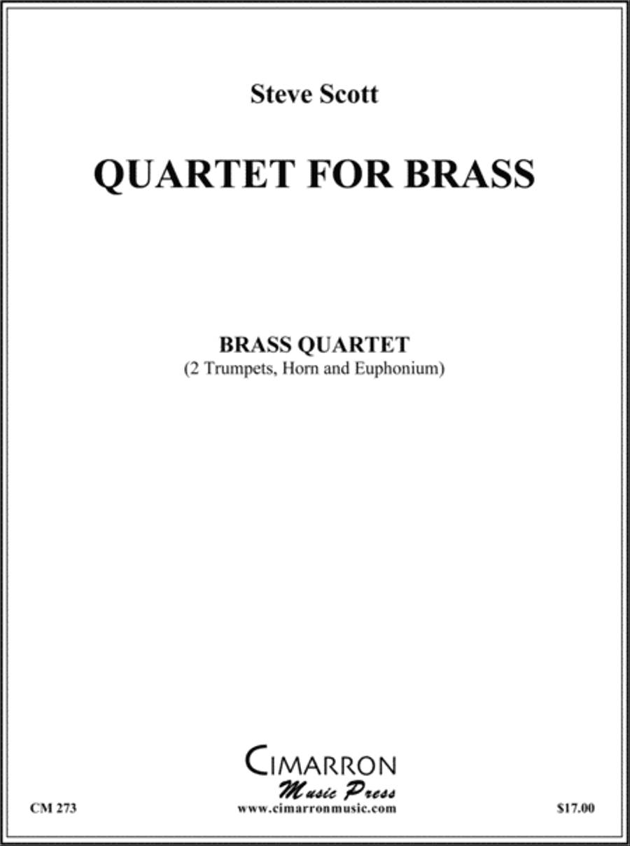 Quartet for Brass Brass Quartet scores gallery preview page 1
