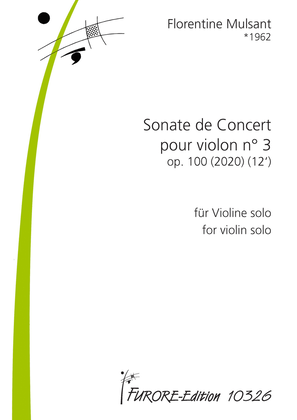 Third concert sonata op.100