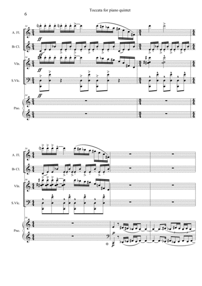 Toccata for Piano Quintet image number null