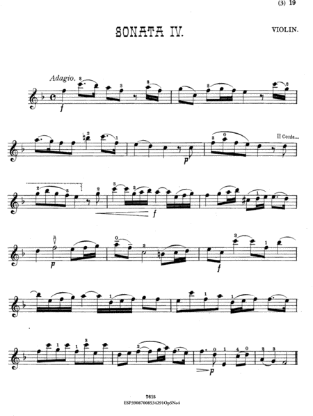 Sonata, Op.5, No. 4