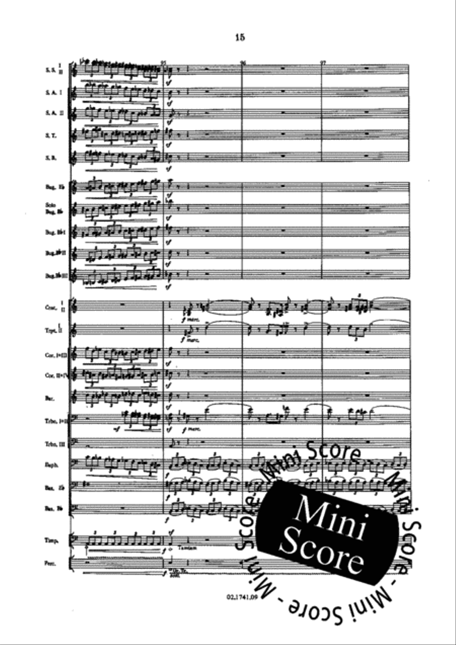 Images voor Fanfare Images voor Fanfare Concert Band scores gallery preview page 19