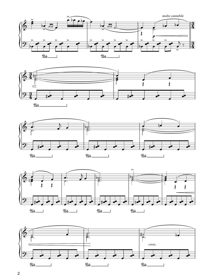 Sabre Dance Sabre Dance Piano Solo scores gallery preview page 2