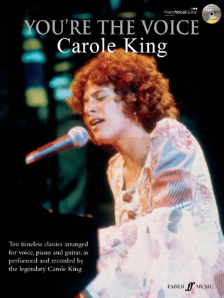 Book cover for Youre The Voice Carole King (Piano / Vocal / Guitar)/CD