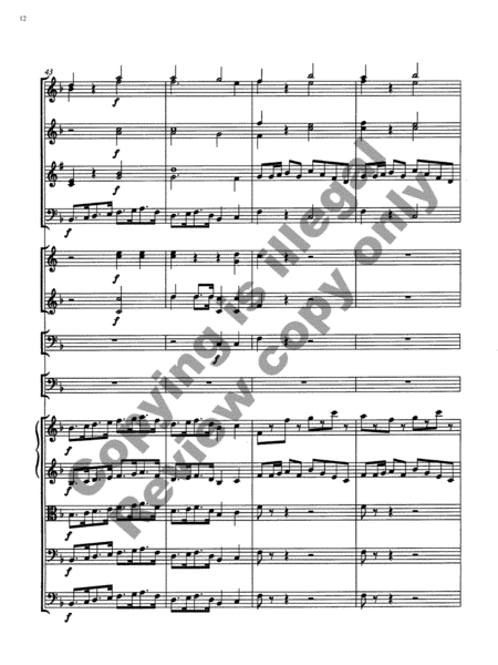 Concerto in F for Double Bass and Orchestra (Additional Full Score)