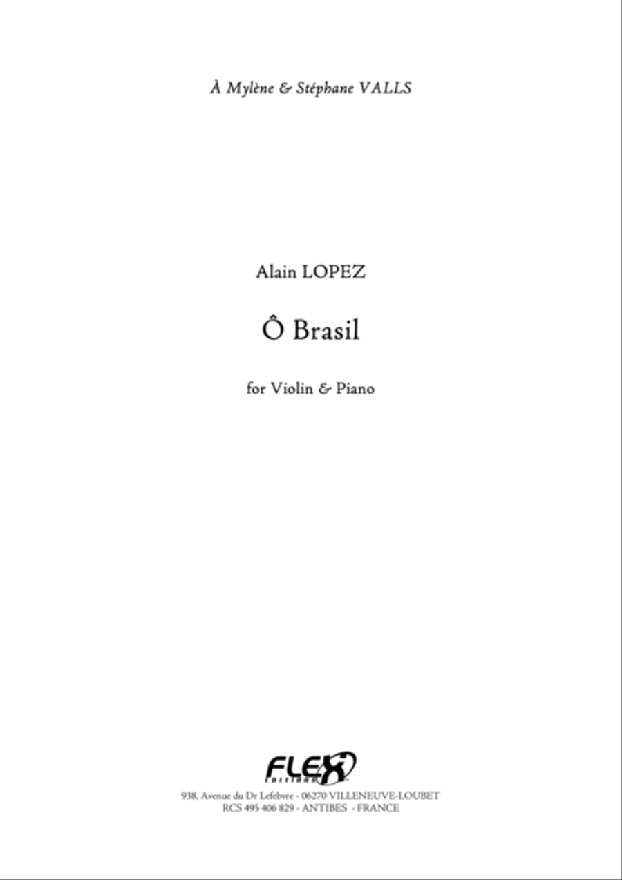 o Brasil o Brasil Violin Solo scores gallery preview page 1