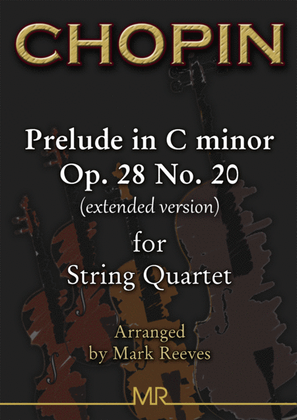 Chopin - Prelude in C minor for String Quartet