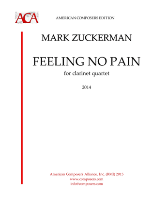 Book cover for [Zuckerman] Feeling No Pain