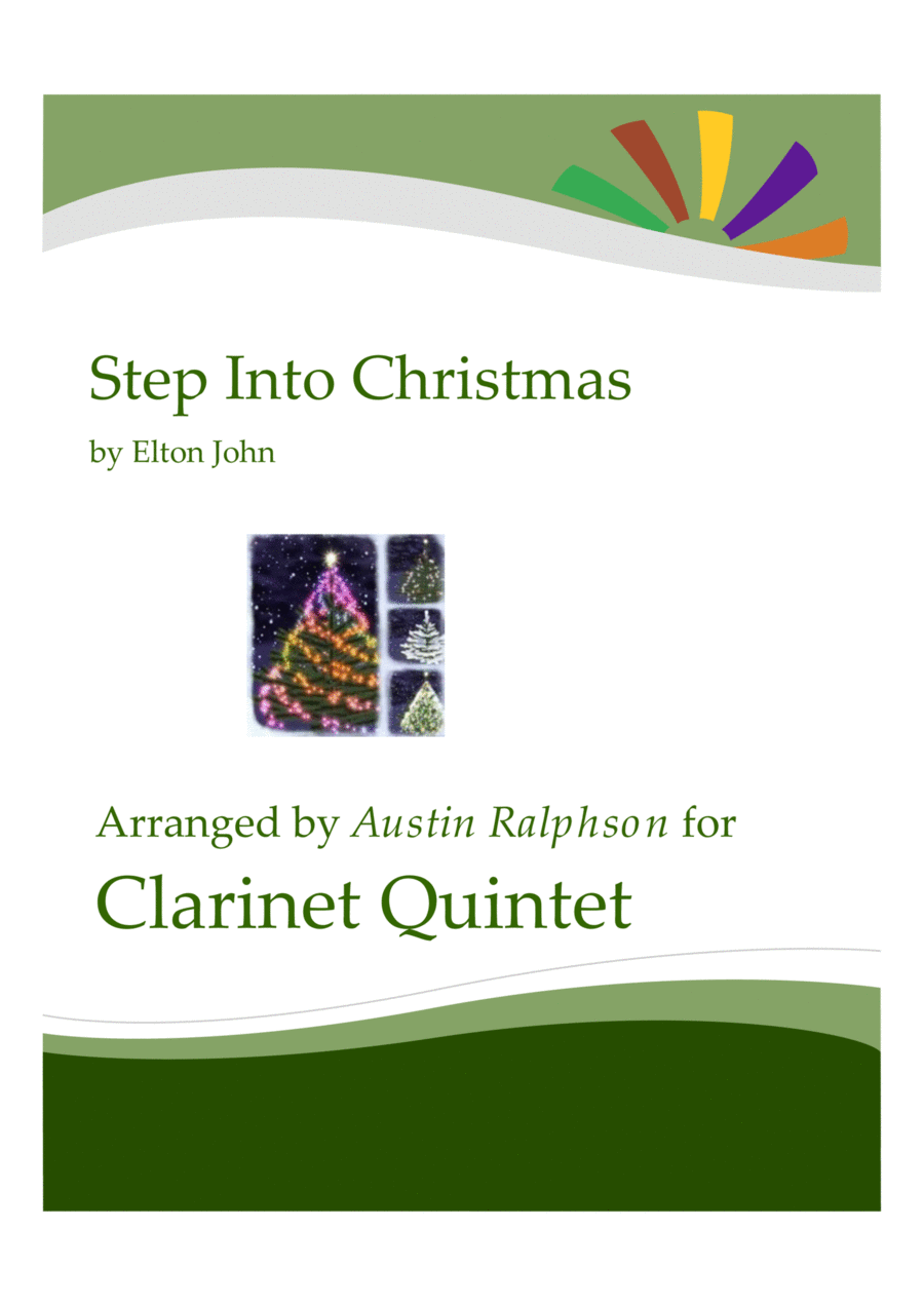 Step Into Christmas Step Into Christmas Clarinet Quintet scores gallery preview page 1