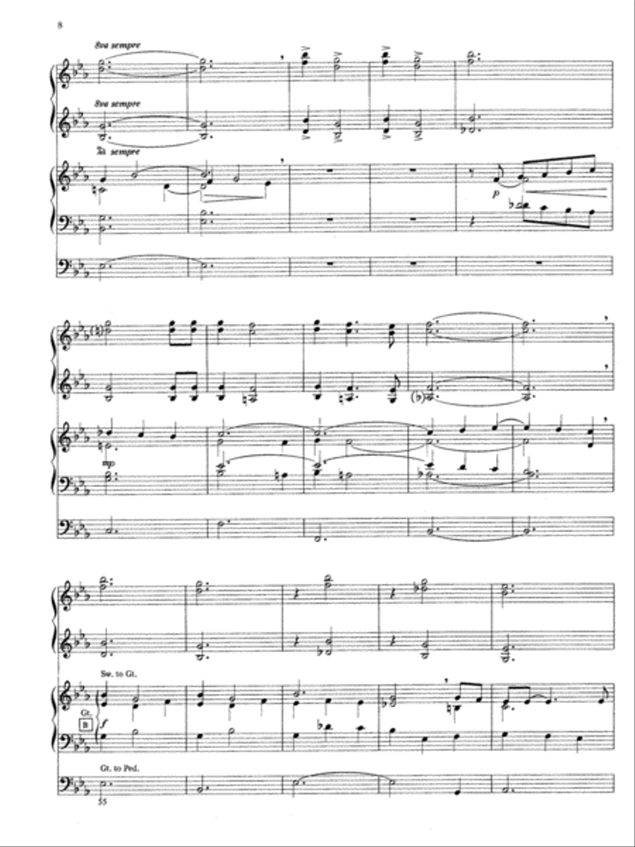 Don Hustad Meets the Gaithers Organ scores gallery preview page 5