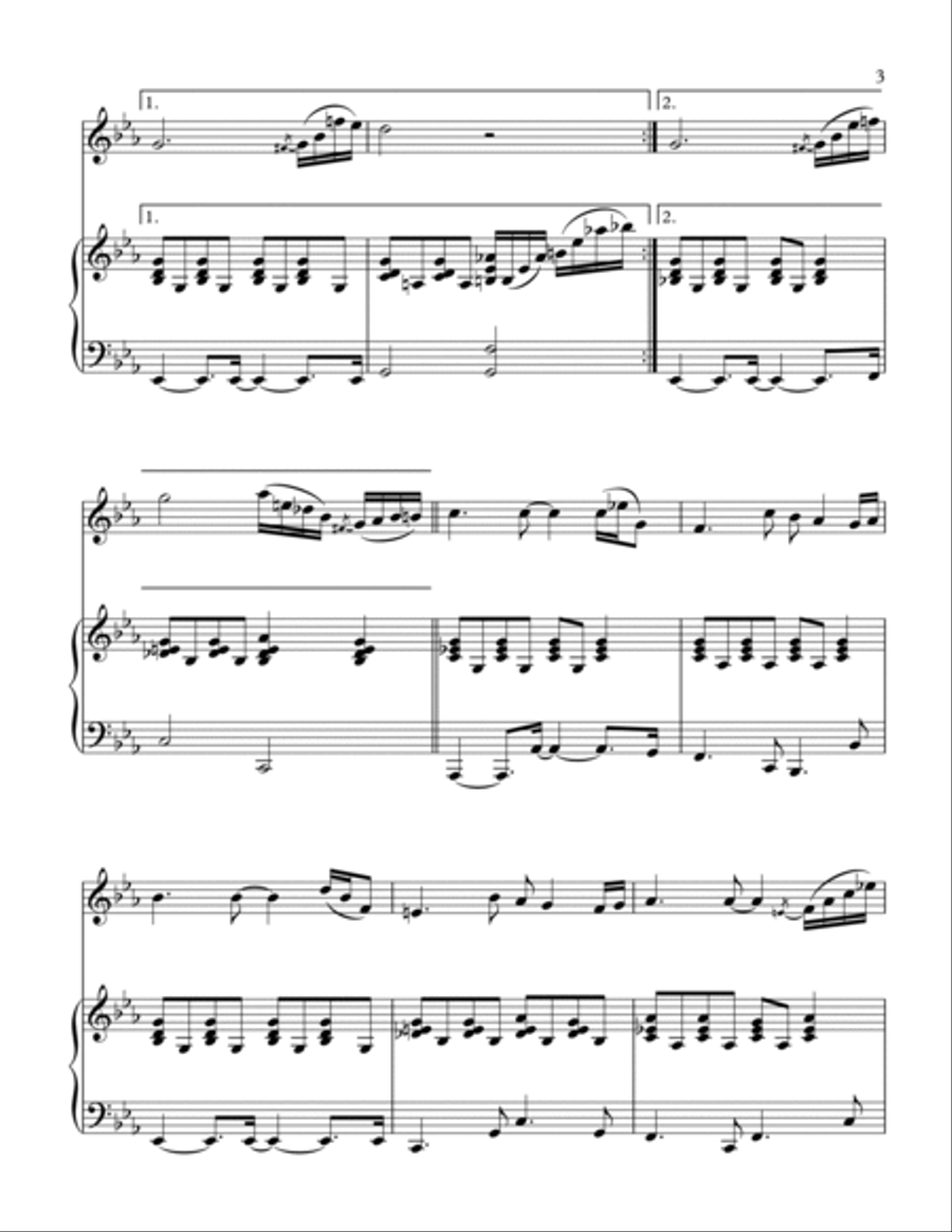 Feelings (?dime?) Piano scores gallery preview page 4