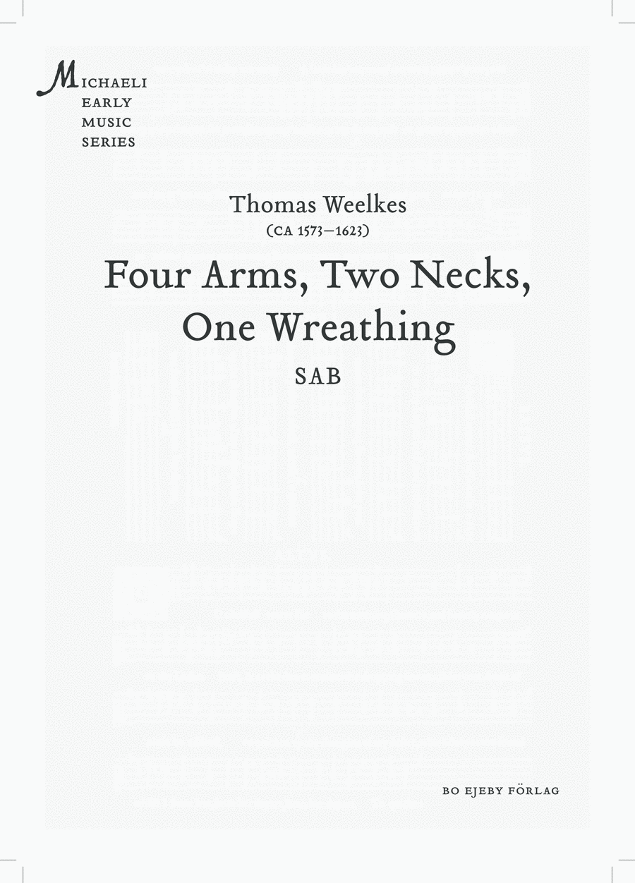 Four Arms, Two Necks, One Wreathing 3-Part scores gallery preview page 1