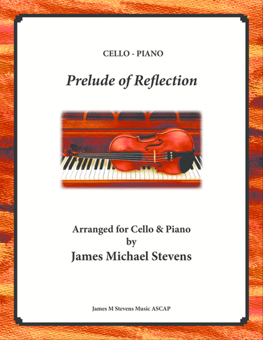 Prelude of Reflection - Cello & Piano Piano scores gallery preview page 1
