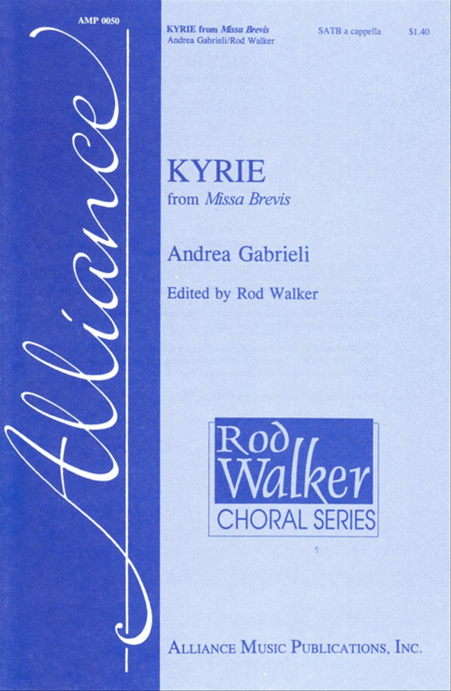 Kyrie from Missa Brevis 4-Part scores gallery preview page 1