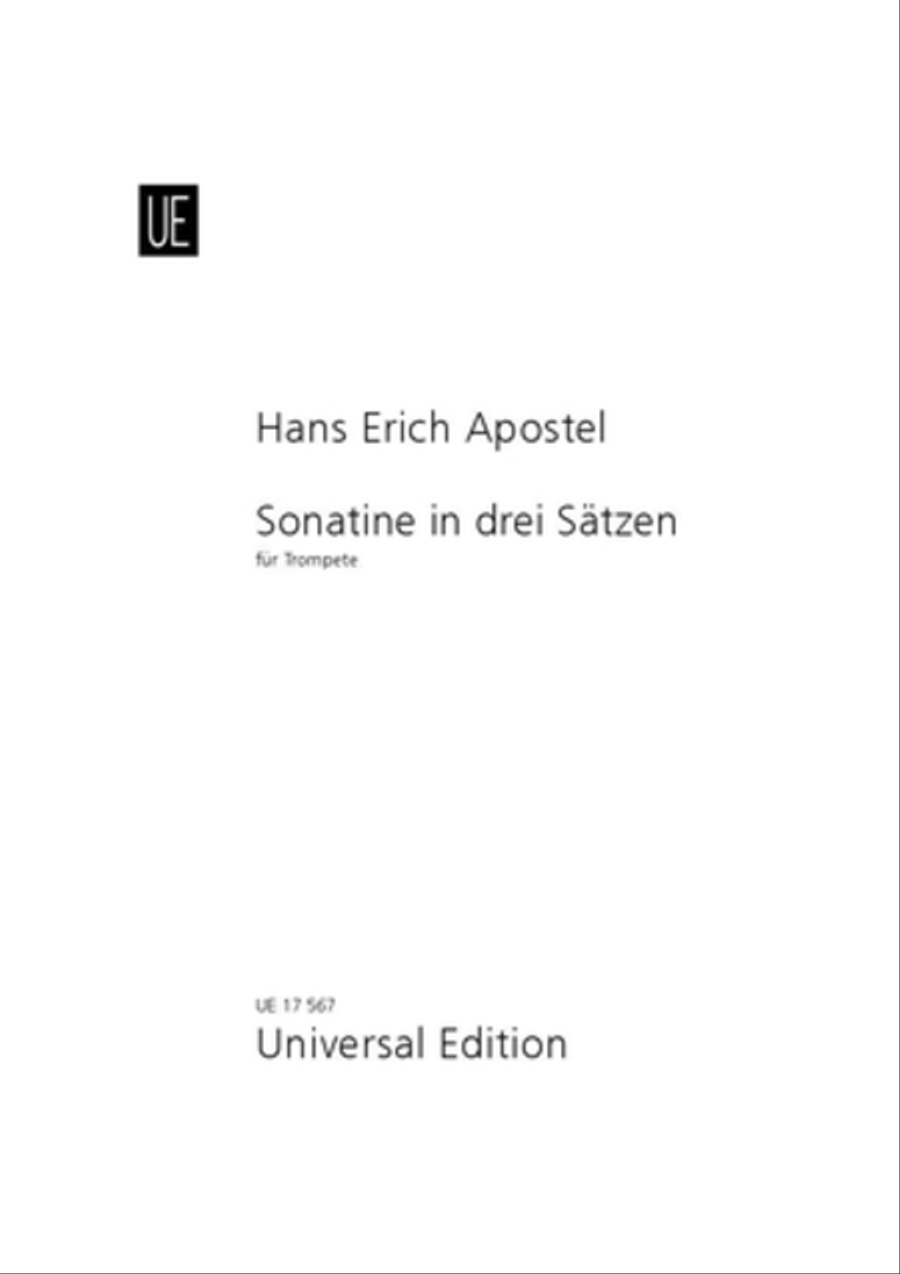 Sonata In 3 Movements, Tpt. So Trumpet scores gallery preview page 1