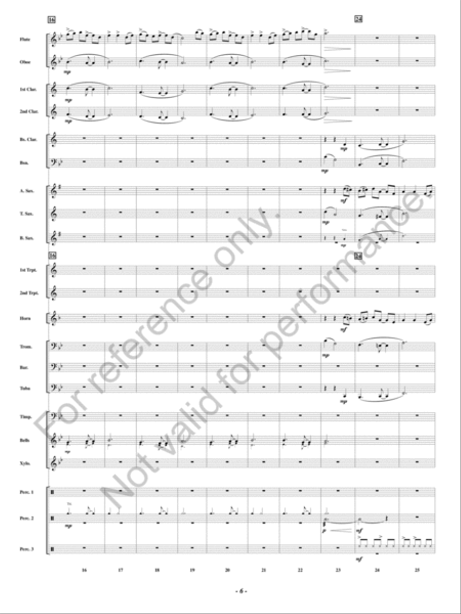 Outrider Outrider Concert Band scores gallery preview page 7