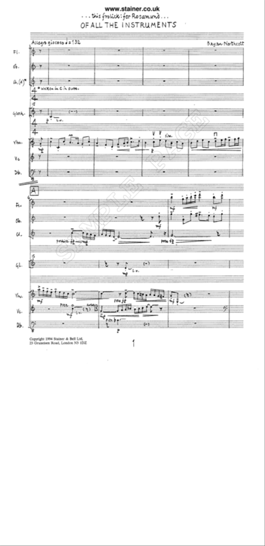 Of All the Instruments... Clarinet scores gallery preview page 2